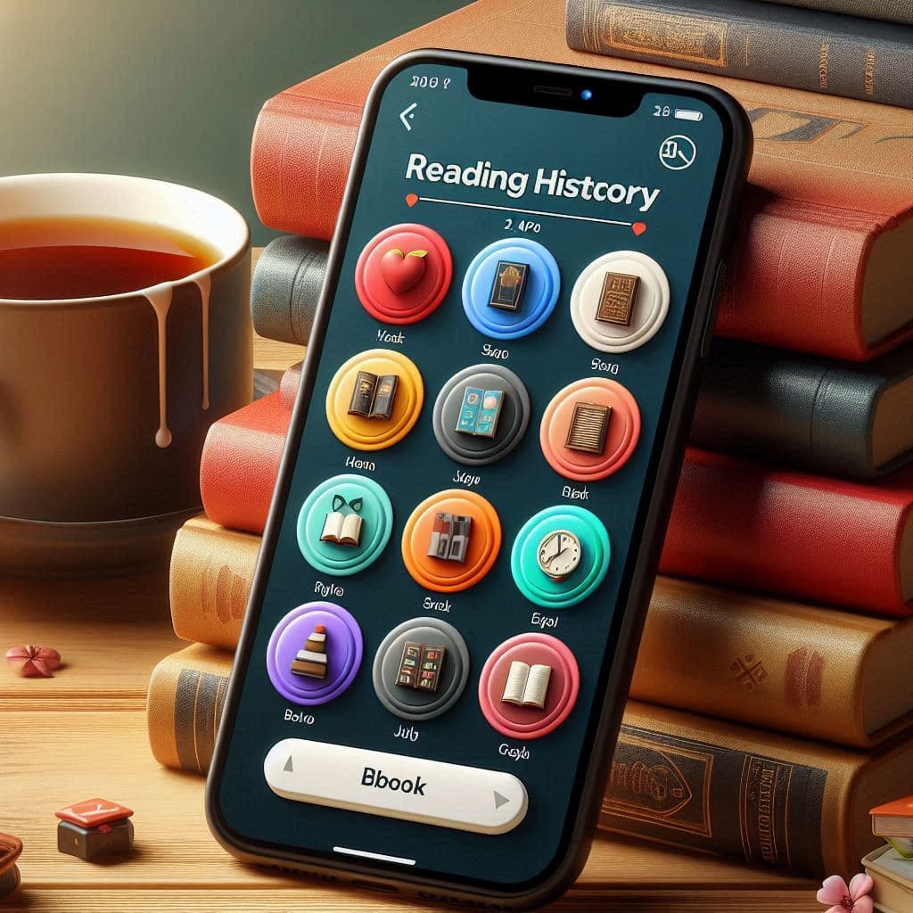 Reading tracker app